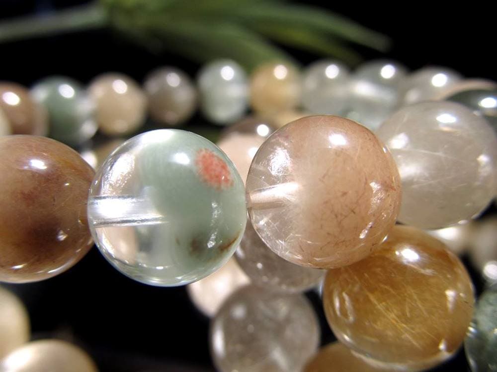 ラビットファー クォーツ ファントム ラビットヘア ブレスレット