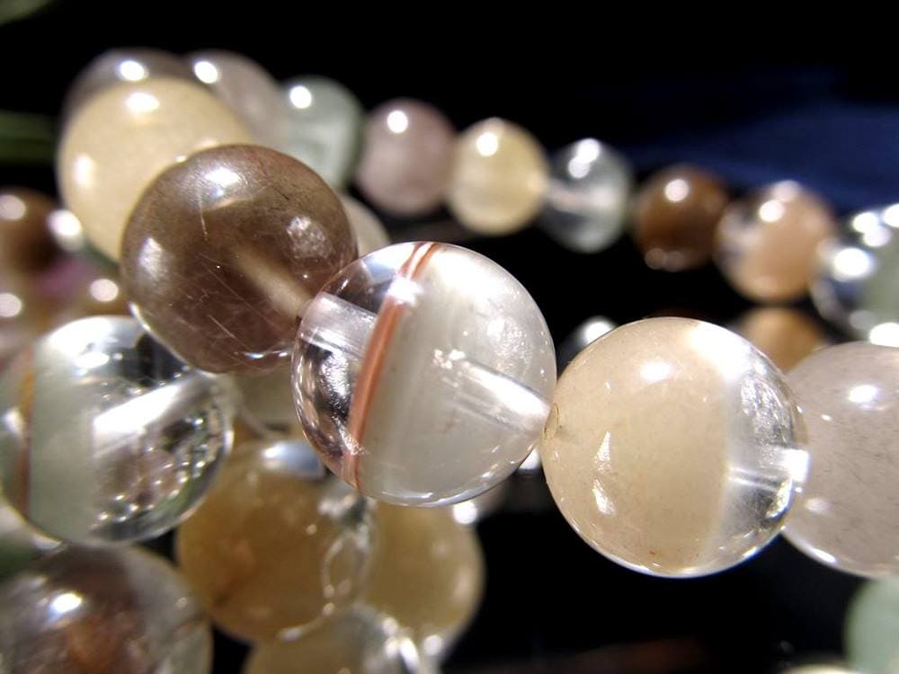 ラビットファー クォーツ ファントム ラビットヘア ブレスレット