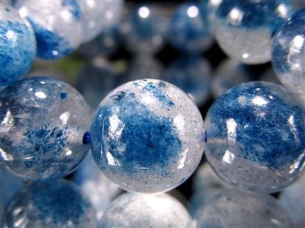 スコルザライト スコルザライトインクォーツ 鉄天藍石 ラズライトインクォーツ ブレスレット