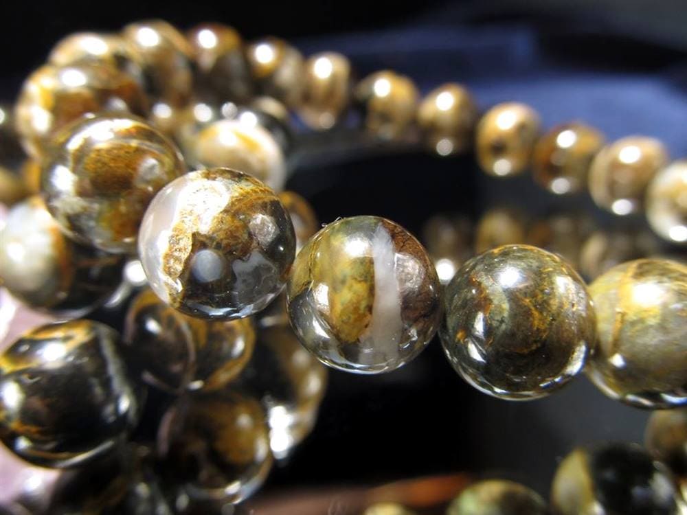 マトリクス・コモンオパール オパール コモンオパール ブレスレット 蛋白石