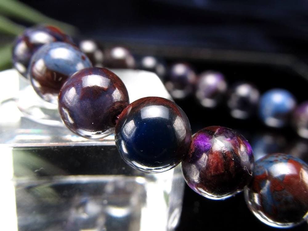 スギライト 杉石 ブレスレット 三大ヒーリングストーン リクトライト