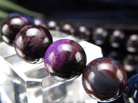 スギライト 杉石 ブレスレット 三大ヒーリングストーン リクトライト