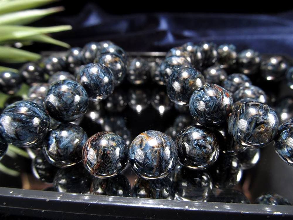 ピーターサイト ブレスレット ブルーピーターサイト テンペストストーン 嵐の石