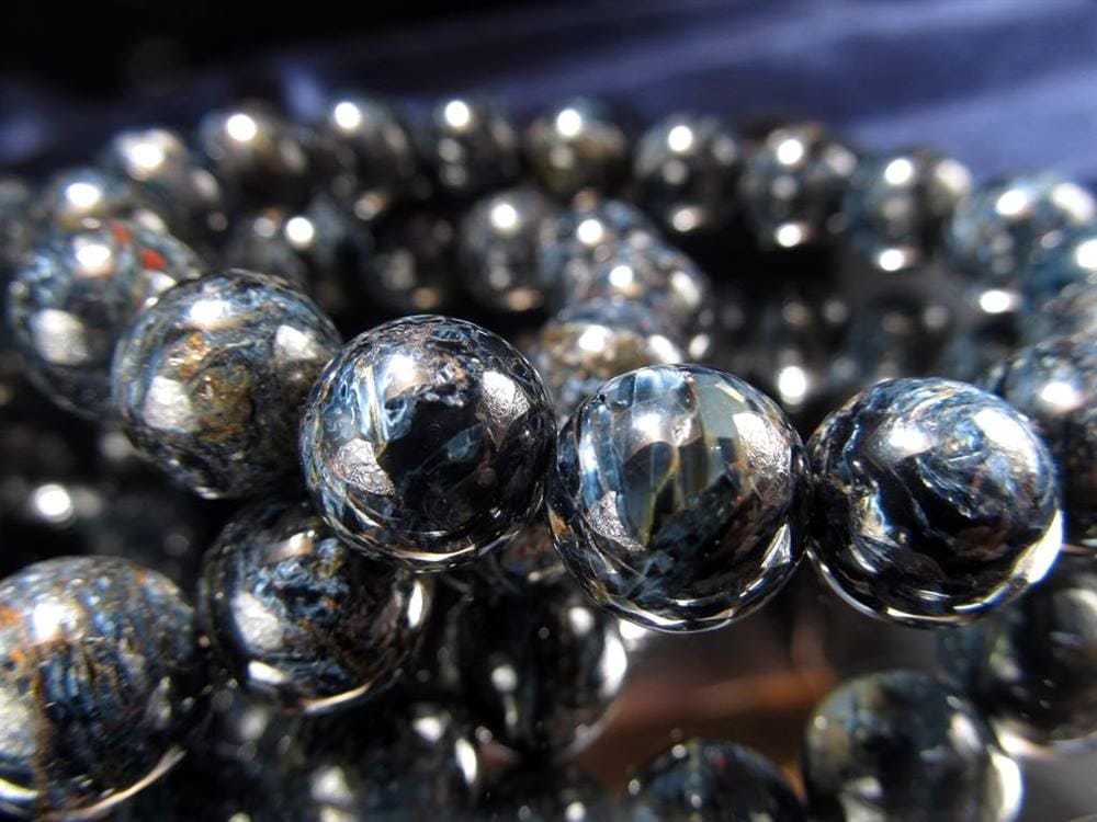 ピーターサイト ブレスレット ブルーピーターサイト テンペストストーン 嵐の石