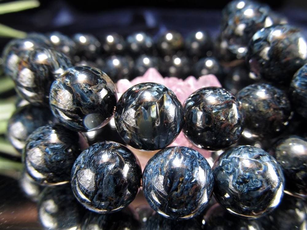 ピーターサイト ブレスレット ブルーピーターサイト テンペストストーン 嵐の石