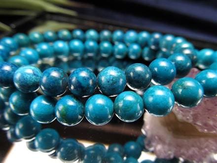 クリソコラ 珪孔雀石 ブレスレット ヒーリング 癒し