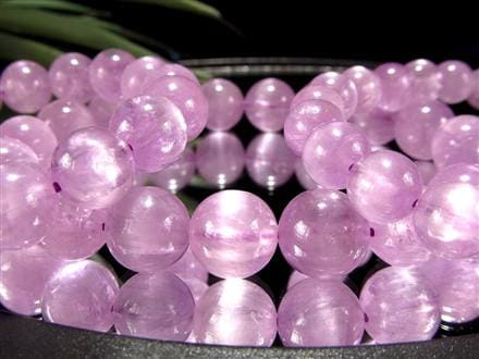 クンツァイト ブレスレット リチア輝石 キャッツアイ 天然石