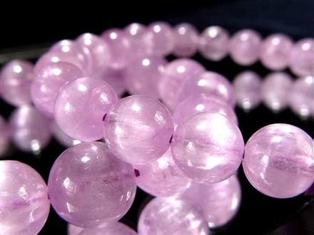 クンツァイト ブレスレット リチア輝石 キャッツアイ 天然石