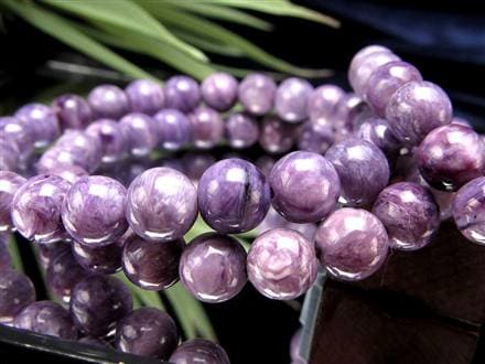 エンジェルシリカ チャロアイト ブレスレット 水晶 パープル