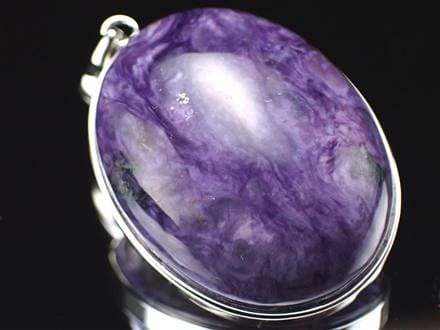 チャロアイト ペンダントトップ アクセサリー ヒーリングストーン 天然石