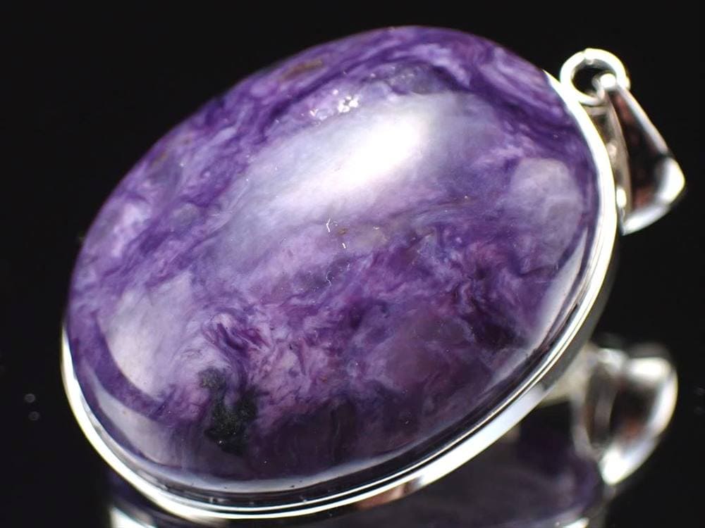 チャロアイト ペンダントトップ アクセサリー ヒーリングストーン 天然石