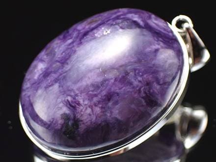 チャロアイト ペンダントトップ アクセサリー ヒーリングストーン 天然石