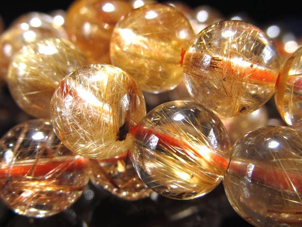 アンティークゴールドルチルクォーツ タイガールチルクォーツ ブレスレット ゴールドルチル タイガールチル