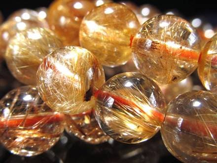 アンティークゴールドルチルクォーツ タイガールチルクォーツ ブレスレット ゴールドルチル タイガールチル