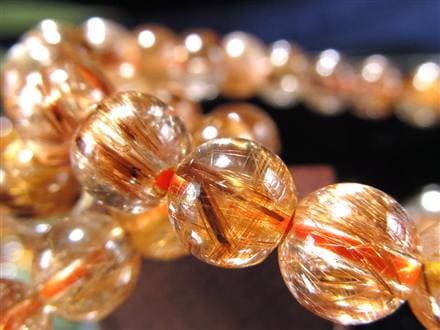 アンティークゴールドルチルクォーツ タイガールチルクォーツ ブレスレット ゴールドルチル タイガールチル