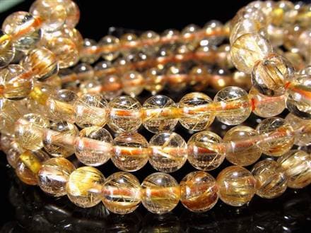 ルチル ゴールドルチル ブレスレット 金運 ルチルクォーツ