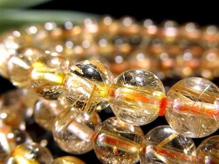 ルチル ゴールドルチル ブレスレット 金運 ルチルクォーツ