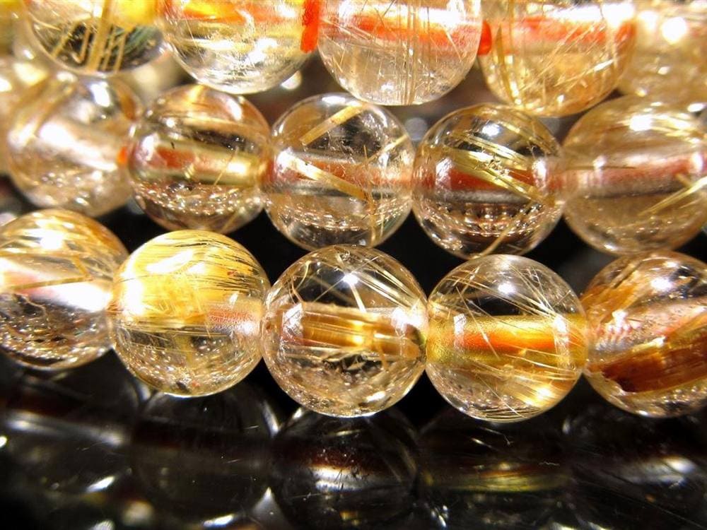 ルチル ゴールドルチル ブレスレット 金運 ルチルクォーツ