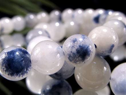 ブルーガーデンクォーツ デュモルチェライト ブレスレット ガーデンクォーツ インクォーツ