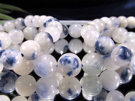 ブルーガーデンクォーツ デュモルチェライト ブレスレット ガーデンクォーツ インクォーツ