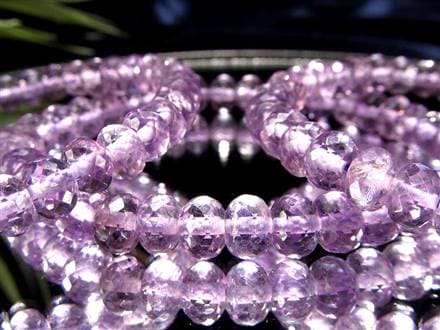 アメジスト ボタンカット ブレスレット ラベンダーアメジスト 2月の誕生石
