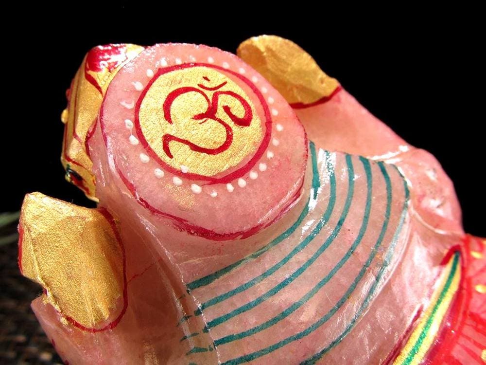 ローズクォーツガネーシャ ガネーシャ ローズガネーシャ 天然石ガネーシャ 夢を叶える象