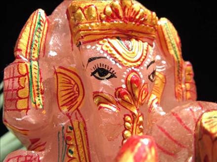 ローズクォーツガネーシャ ガネーシャ ローズガネーシャ 天然石ガネーシャ 夢を叶える象