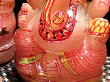 ローズクォーツガネーシャ ガネーシャ ローズガネーシャ 天然石ガネーシャ 夢を叶える象