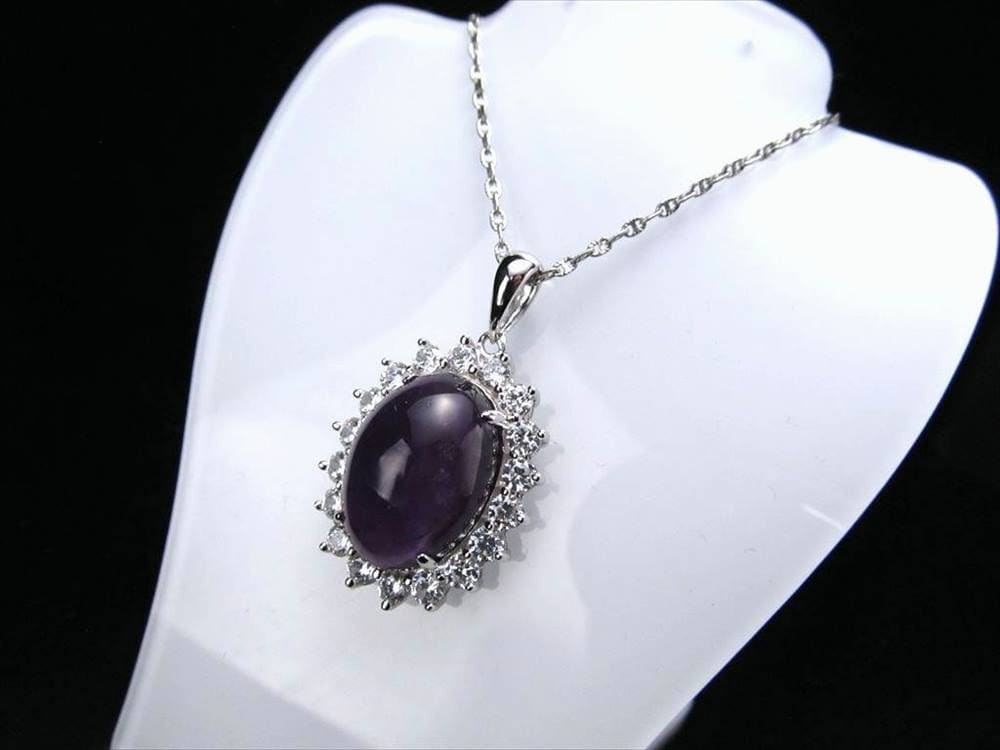 アメジスト ペンダント ネックレス 紫水晶 2月の誕生石