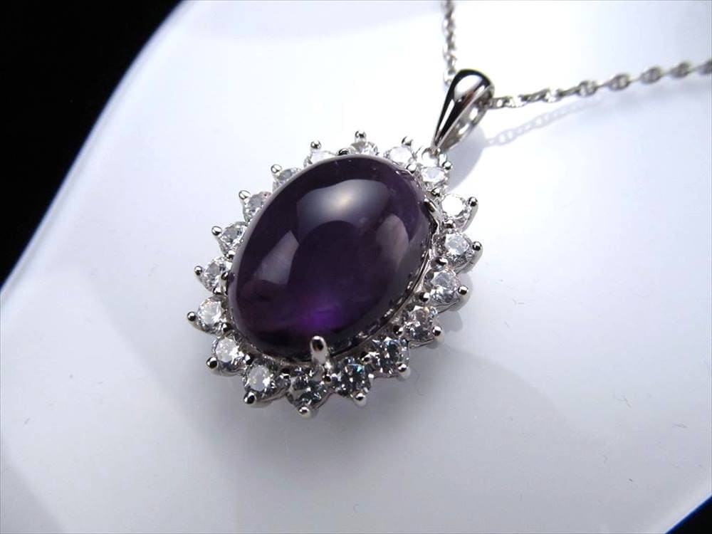 アメジスト ペンダント ネックレス 紫水晶 2月の誕生石