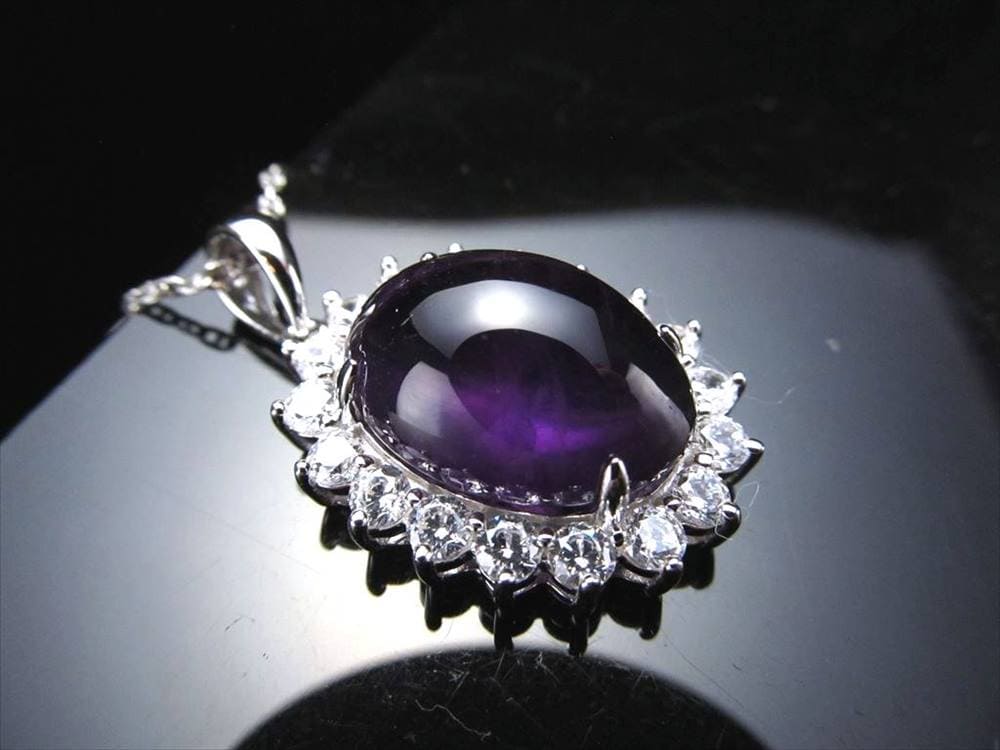 アメジスト ペンダント ネックレス 紫水晶 2月の誕生石