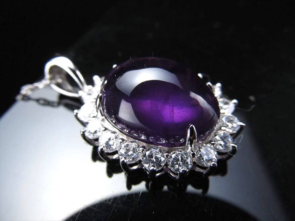 アメジスト ペンダント ネックレス 紫水晶 2月の誕生石