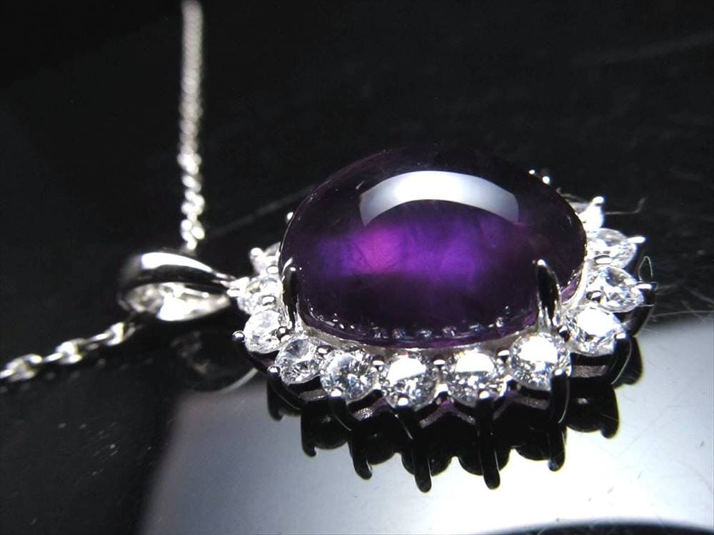 アメジスト ペンダント ネックレス 紫水晶 2月の誕生石
