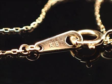 天然ダイヤモンド 天然ダイヤモンド 18金 K18 ネックレス