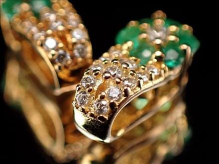 エメラルド ペンダントトップ 翠玉 フラワーデザイン Silver925