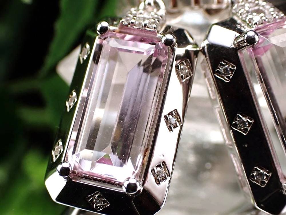 クンツァイト ペンダントトップ リチア輝石 バケットカット プレゼント