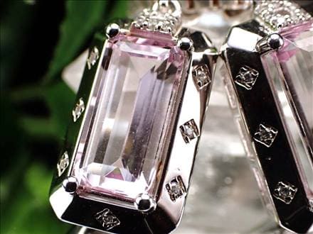 クンツァイト ペンダントトップ リチア輝石 バケットカット プレゼント