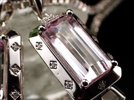 クンツァイト ペンダントトップ リチア輝石 バケットカット プレゼント