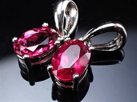 ピンクトルマリン ペンダントトップ ルベライト 10月の誕生石 電気石