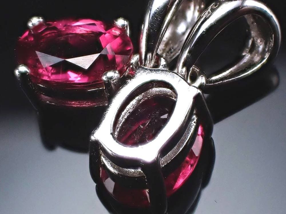 ピンクトルマリン ペンダントトップ ルベライト 10月の誕生石 電気石