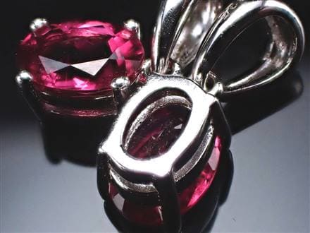 ピンクトルマリン ペンダントトップ ルベライト 10月の誕生石 電気石