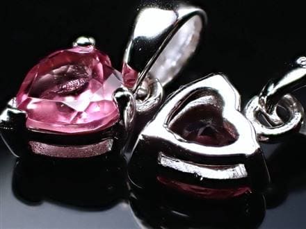 ピンクトルマリン ペンダントトップ ルベライト 10月の誕生石 電気石