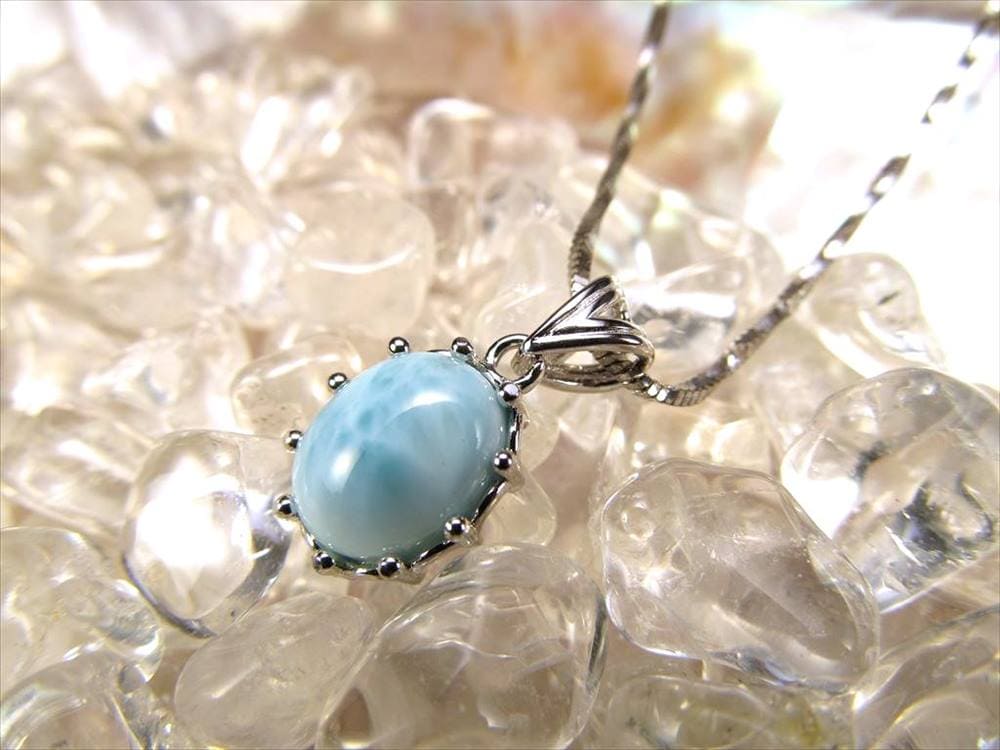 ラリマー ペンダントトップ 癒し 水色 らりまー