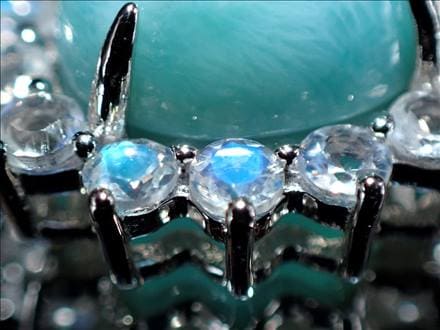 ラリマー ペンダントトップ ヒーリングストーン Silver925 ブルーペクトライト