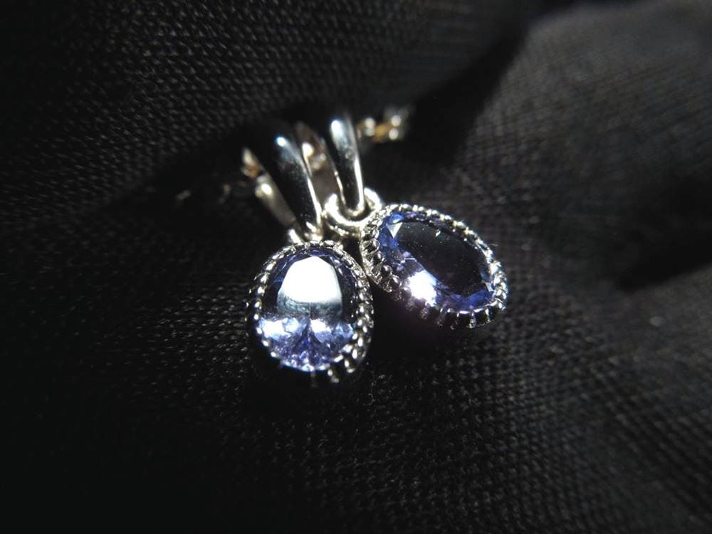 タンザナイト ペンダント ブルーゾイサイト Silver925 アクセサリー