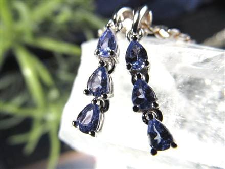 タンザナイト ペンダント ブルーゾイサイト Silver925 アクセサリー