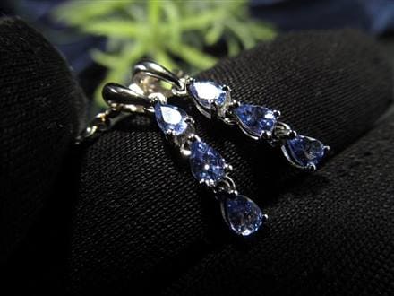 タンザナイト ペンダント ブルーゾイサイト Silver925 アクセサリー