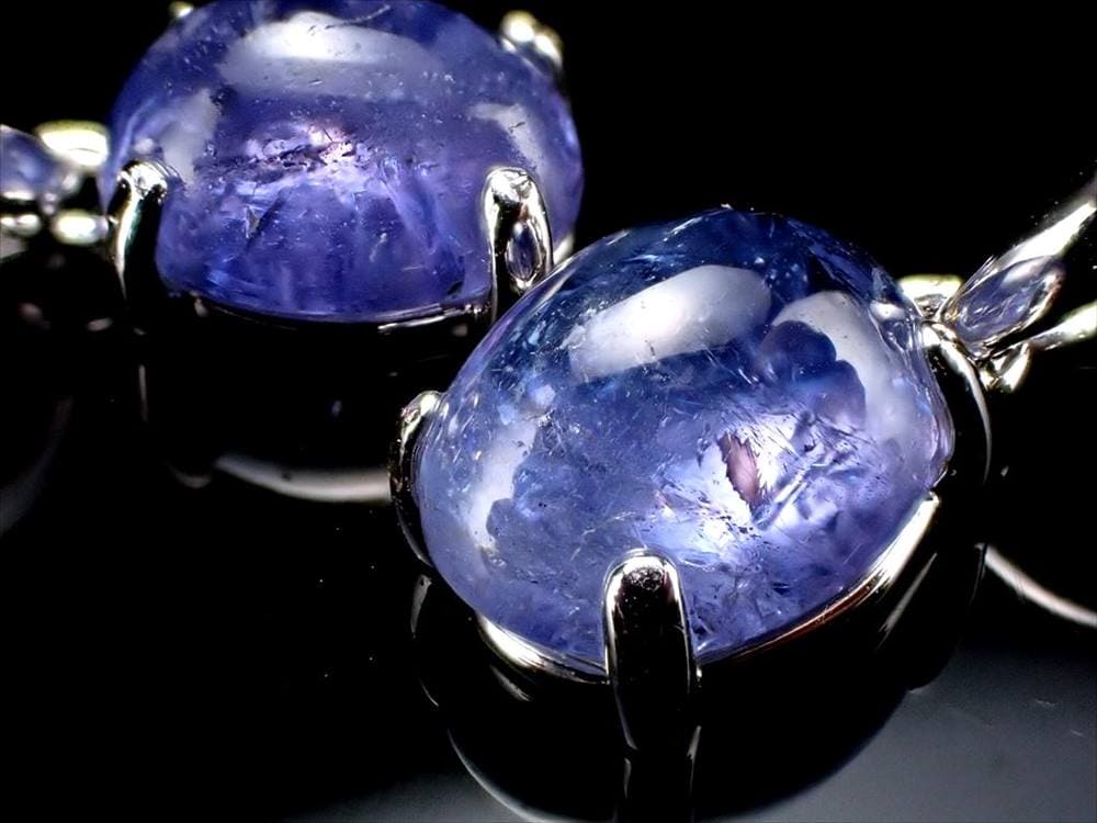 タンザナイト ペンダント ブルーゾイサイト Silver925 ネックレス