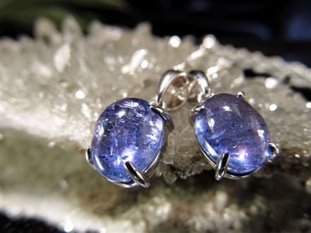 タンザナイト ペンダント ブルーゾイサイト Silver925 ネックレス