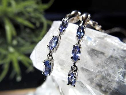 タンザナイト ペンダント ブルーゾイサイト Silver925 アクセサリー